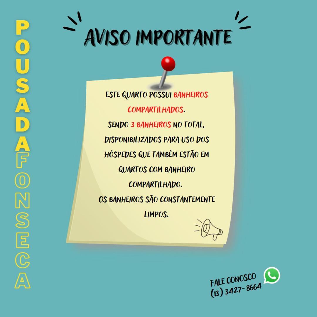 Pousada Fonseca Itanhaém Oda fotoğraf